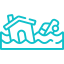 Residential Flood Insurance Icon